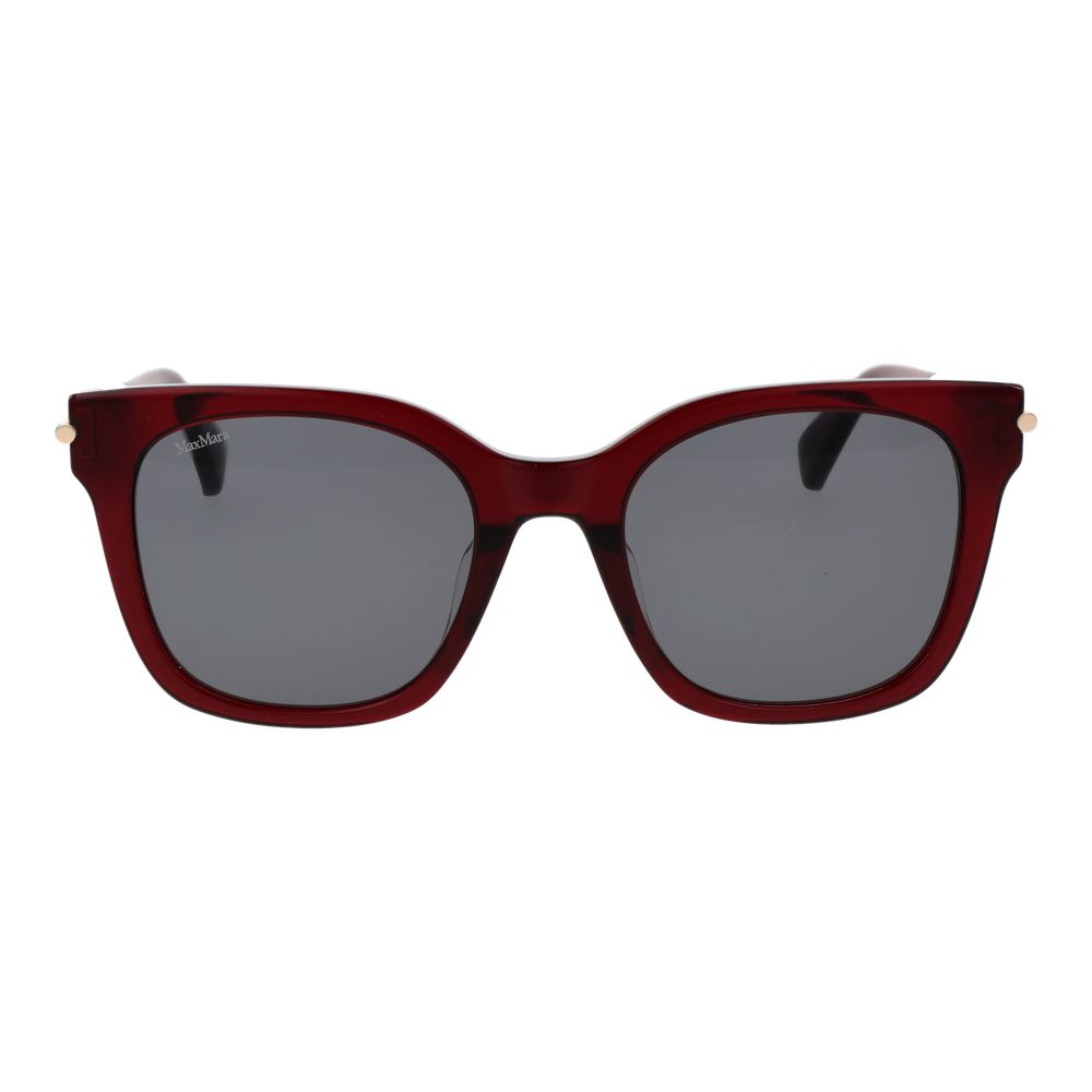 Burgundy Acetate Sunglasses