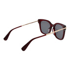 Burgundy Acetate Sunglasses