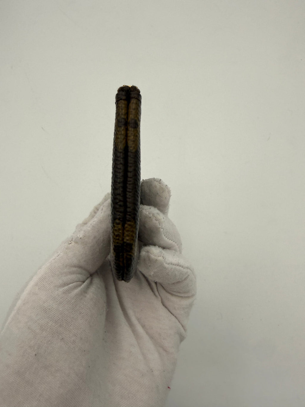 LOUIS VUITTON Monogram Coin Purse Card Holder with Chain