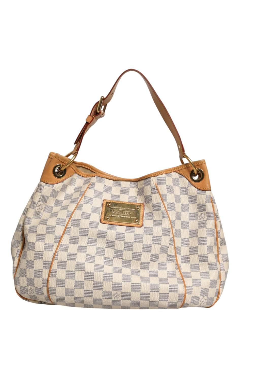 Damier Azur Canvas Galliera PM Shoulder Bag