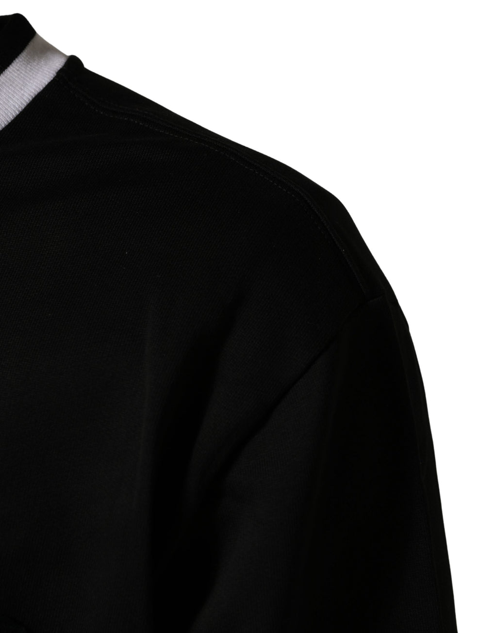 Black DGLogo Print Cotton Sweatshirt Sweater