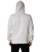 White Camouflage Hooded Sweatshirt Sweater