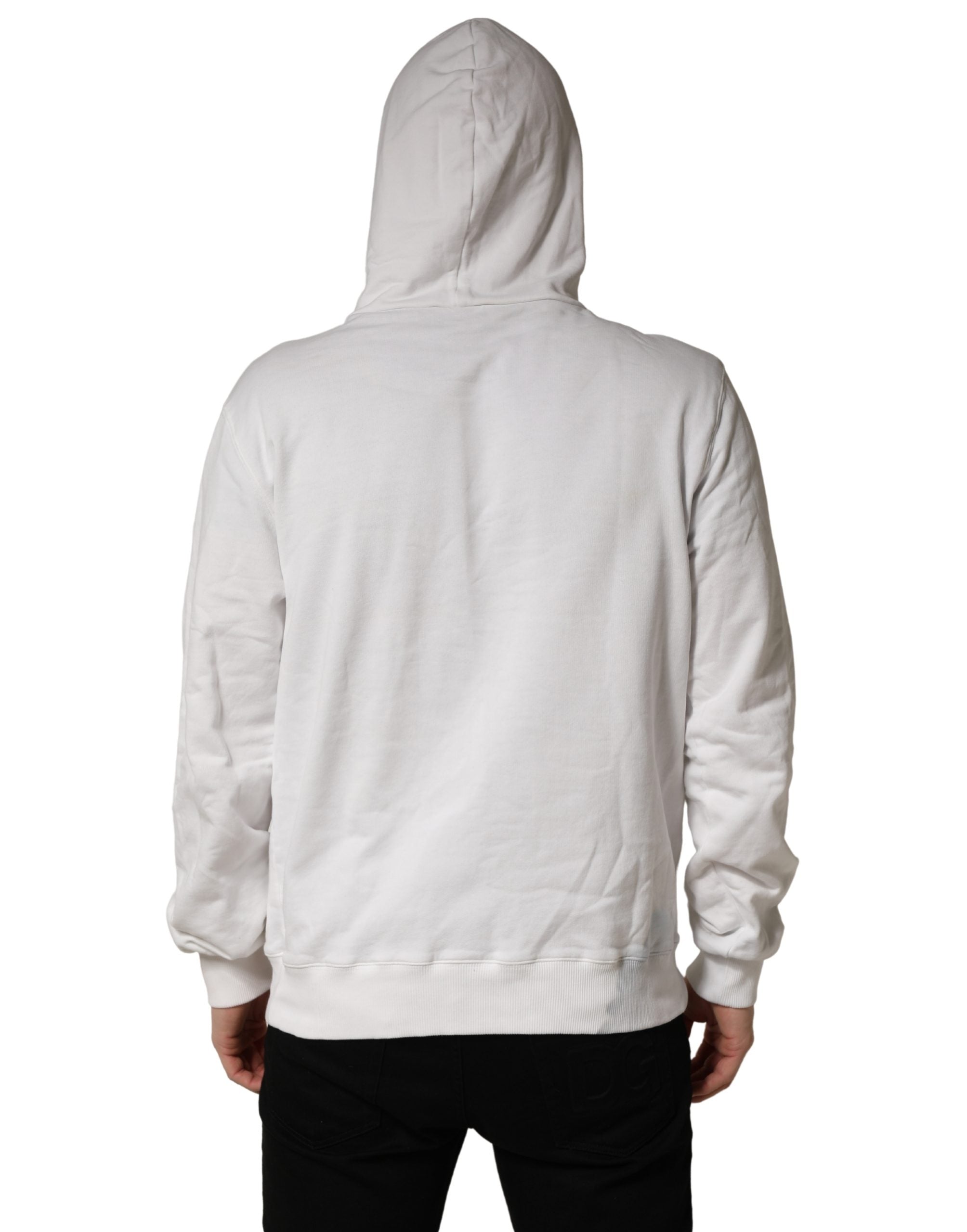 White Camouflage Hooded Sweatshirt Sweater