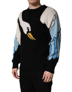 Black Duck Cashmere CrewNeck Pullover Sweater