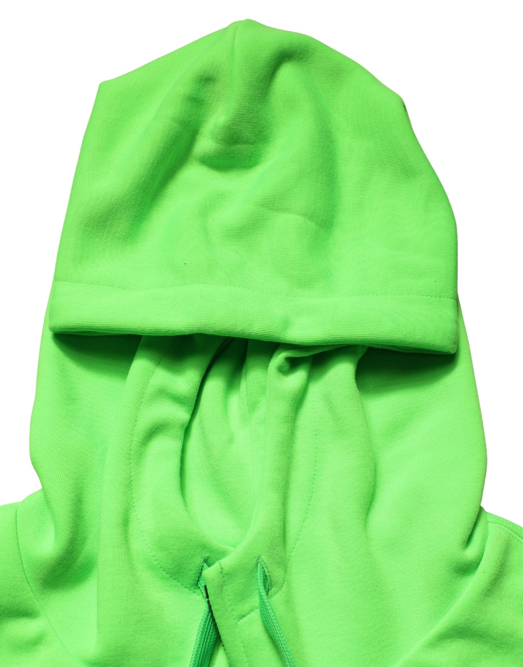 Green FullZip Fleece HoodedSweatshirt Sweater