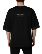 Black Camouflage Pocket Oversized T-shirt
