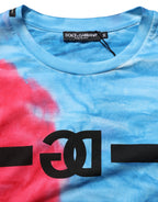 Multicolor Tie Dye Cotton Sleeveless T-shirt