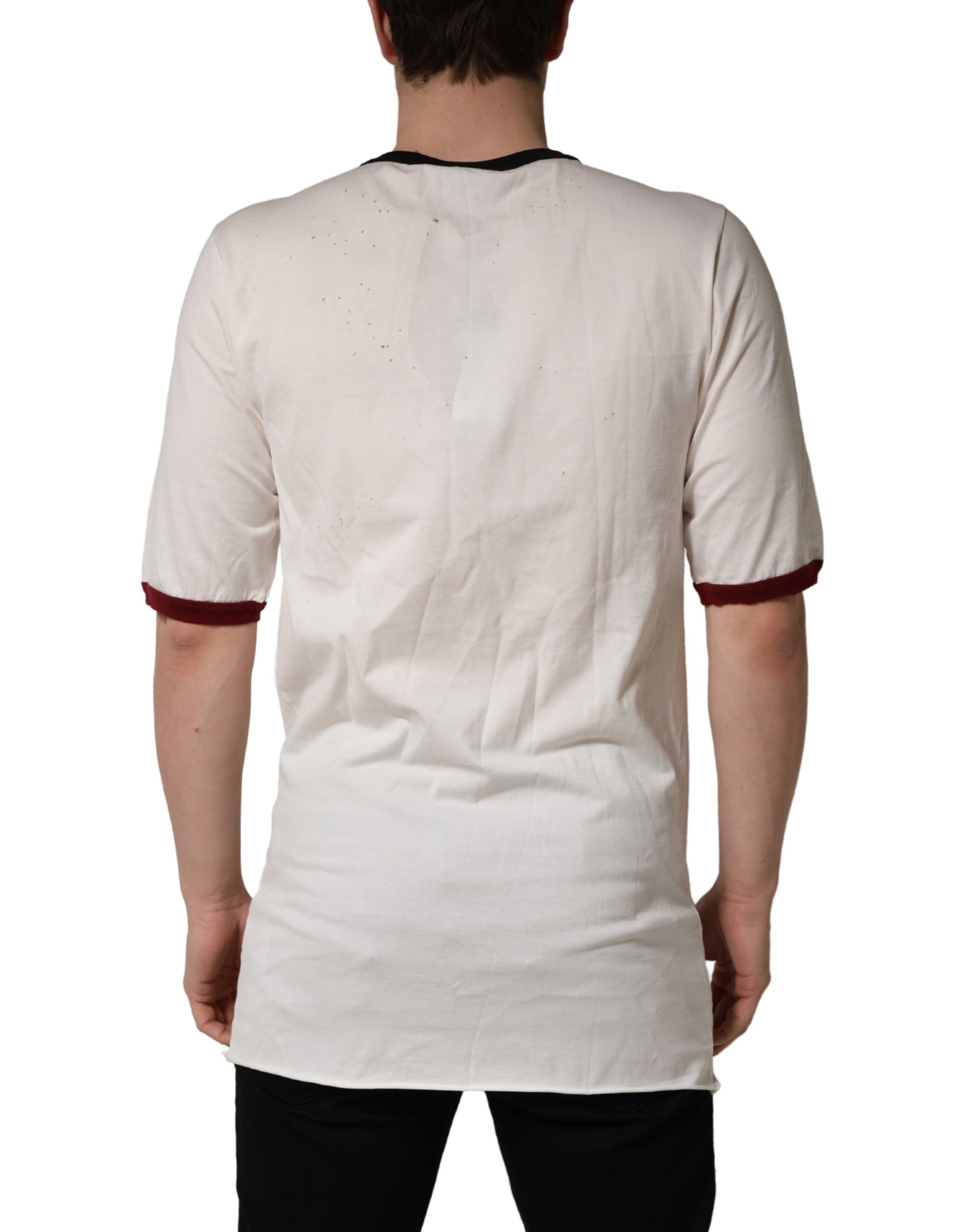 White King Of Love Print Cotton Men Jersey T-shirt