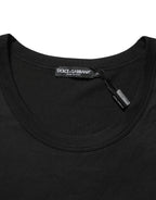 Black Cotton Sleeveless Men Tank Top T-shirt