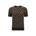 Brown Cotton T-Shirt
