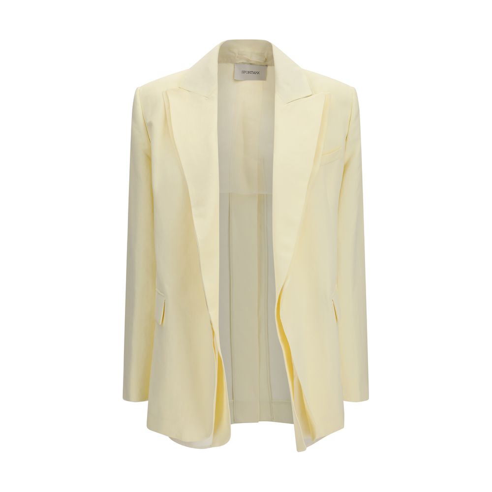 Bicolor Viscose Blazer