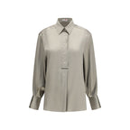 Bicolor Silk Shirt