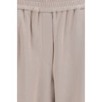 Beige Cotton Bermuda Shorts