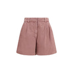 Multicolor Cotton Bermuda Shorts