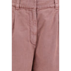 Multicolor Cotton Bermuda Shorts