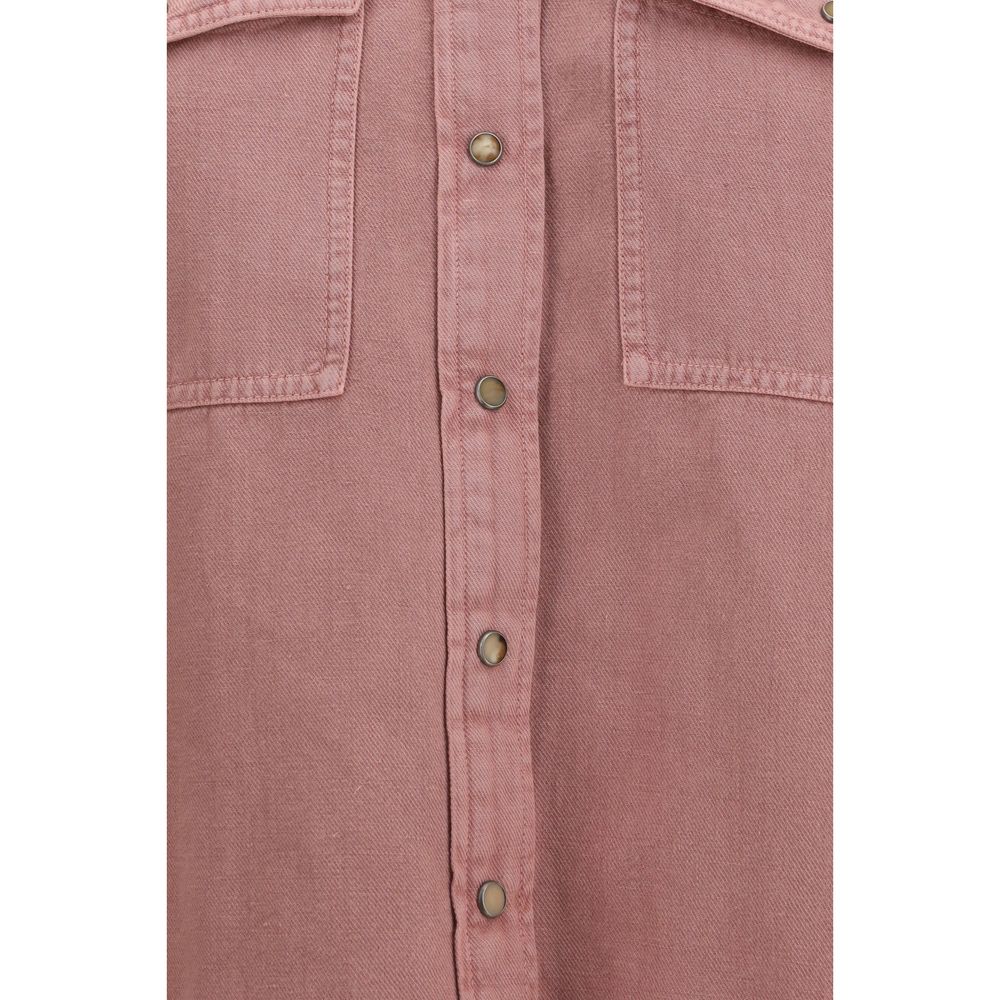 Multicolor Denim Shirt