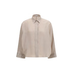 Beige Linen Shirt