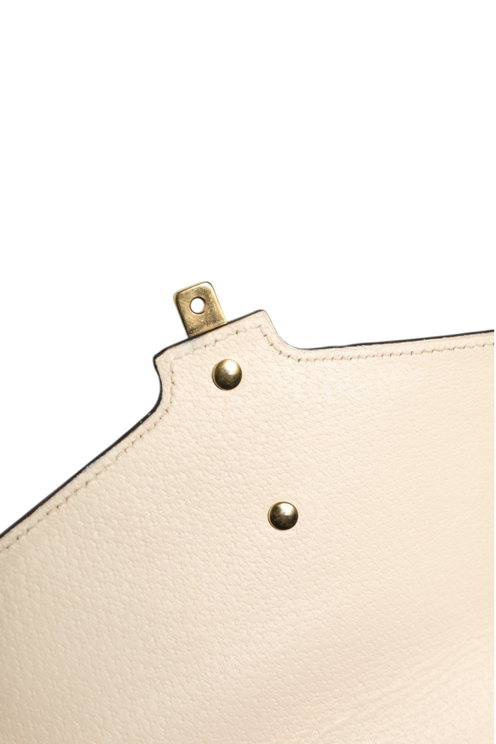 Cream Leather with a Bee and Star Print Leather Sylvie Crossbody Bag