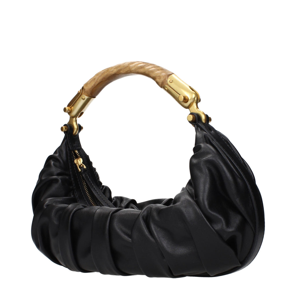 Black Leather Handbag