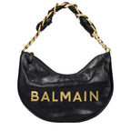 Black Leather Shoulder Bag