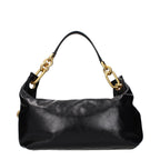 Black Leather Shoulder Bag
