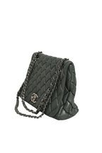 Quilted Lambskin Leather New Bubble Flap Bag
