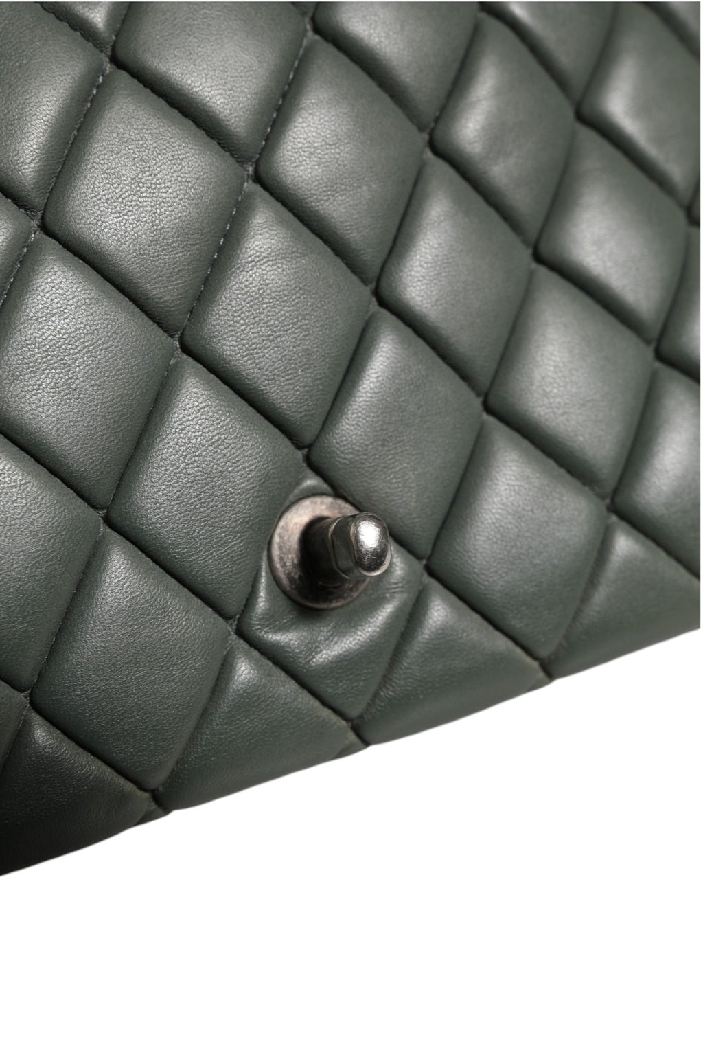 Quilted Lambskin Leather New Bubble Flap Bag