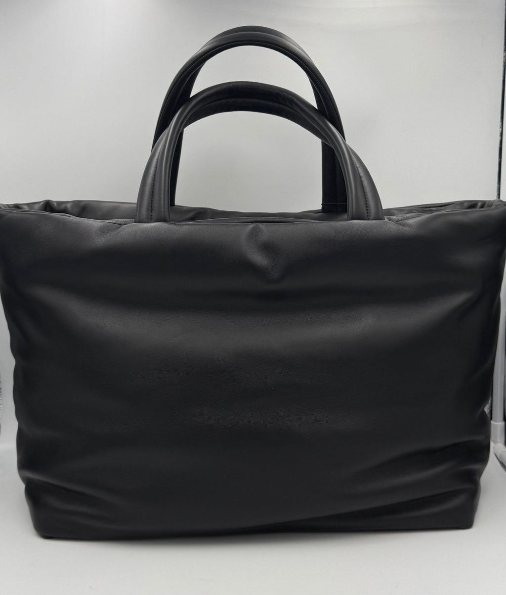 SAINT LAURENT Shopping Bag Grande in Lamb Leather