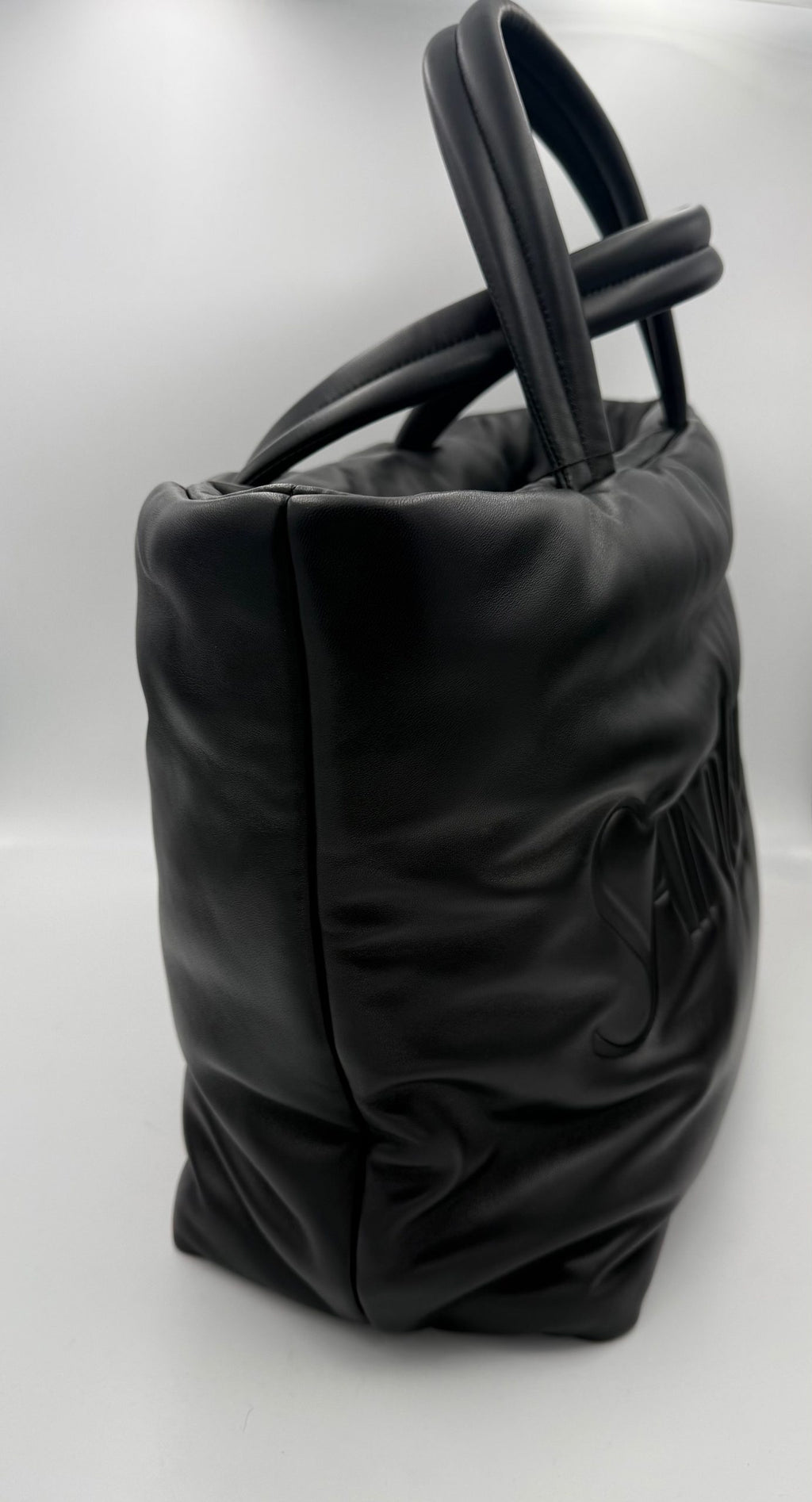 SAINT LAURENT Shopping Bag Grande in Lamb Leather