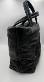 SAINT LAURENT Shopping Bag Grande in Lamb Leather