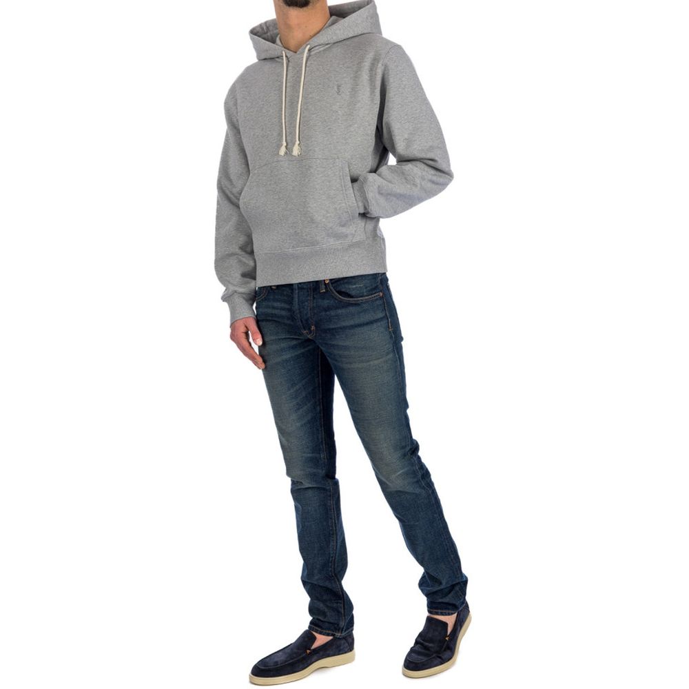Gray Cotton Sweatshirt