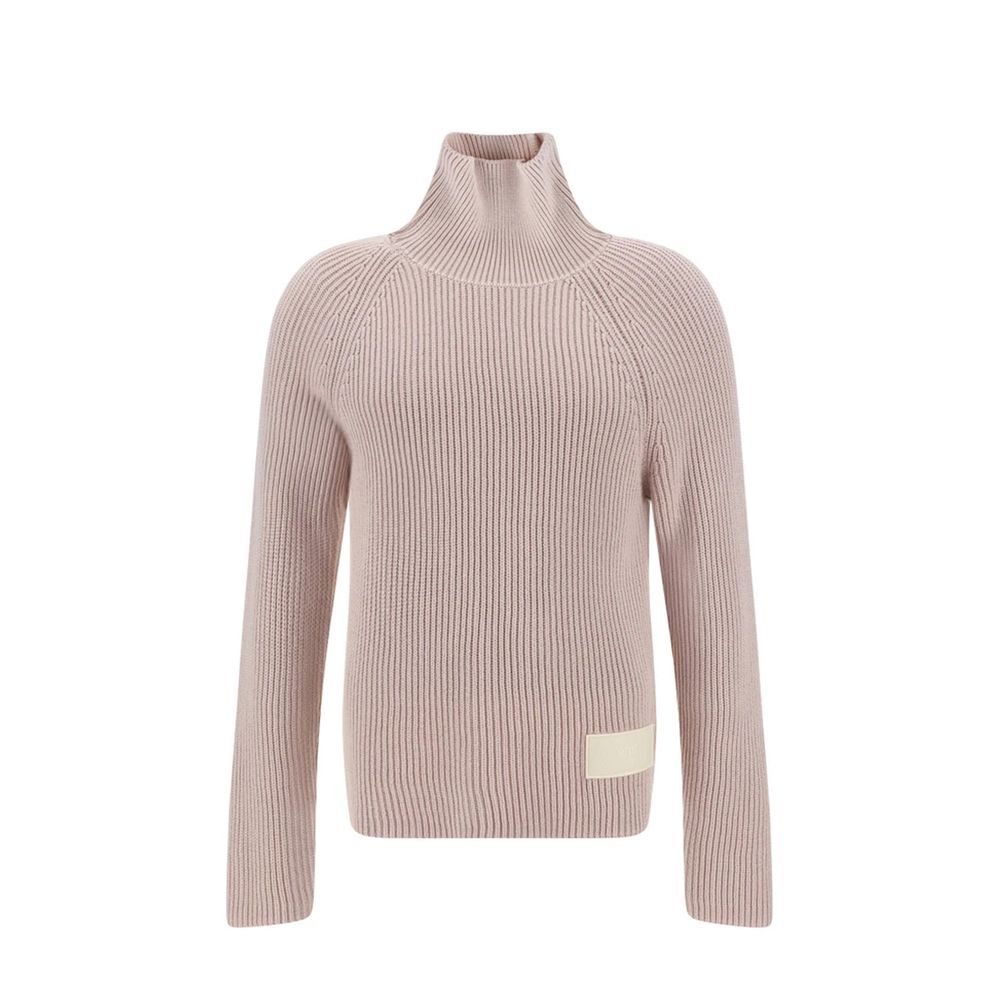 Multicolor Cotton Turtleneck