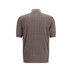 Brown Cotton Shortsleeve Shirt
