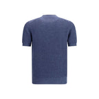 Blue Linen T-Shirt
