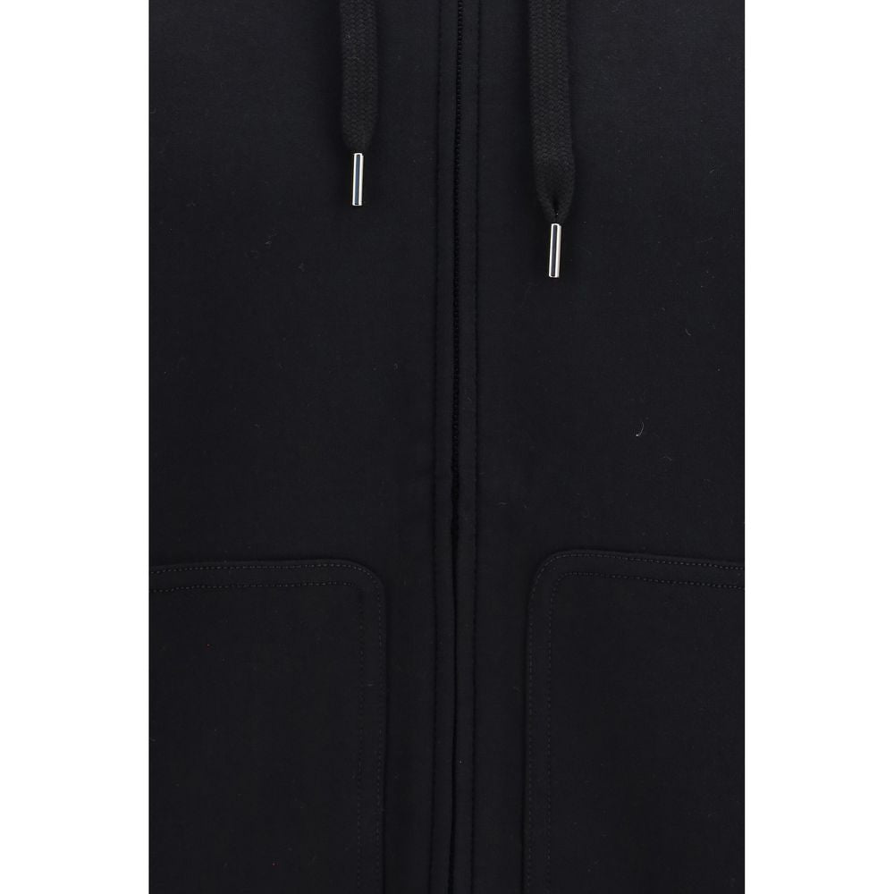 Black Cotton Sweatshirt