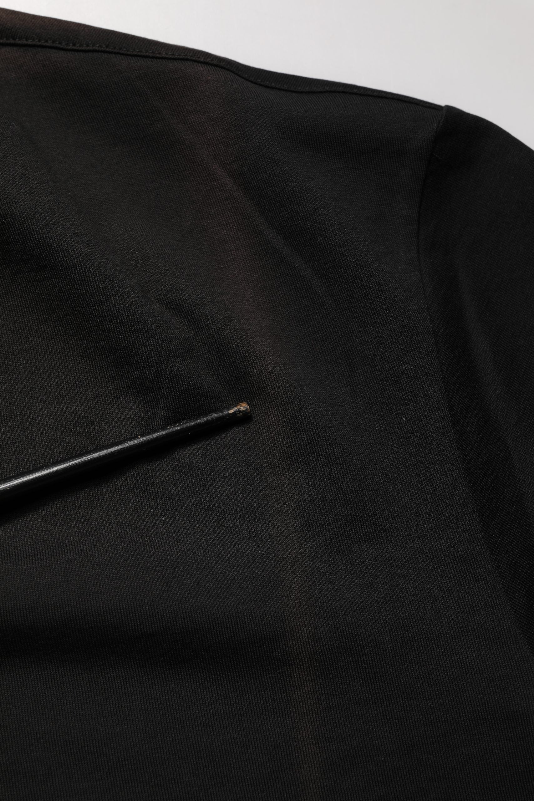 Black Cotton V-Neck Men Short Sleeves T-shirt