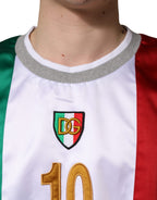 Multicolor Italian DG Logo Crew Neck T-shirt