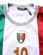Multicolor Italian DG Logo Crew Neck T-shirt