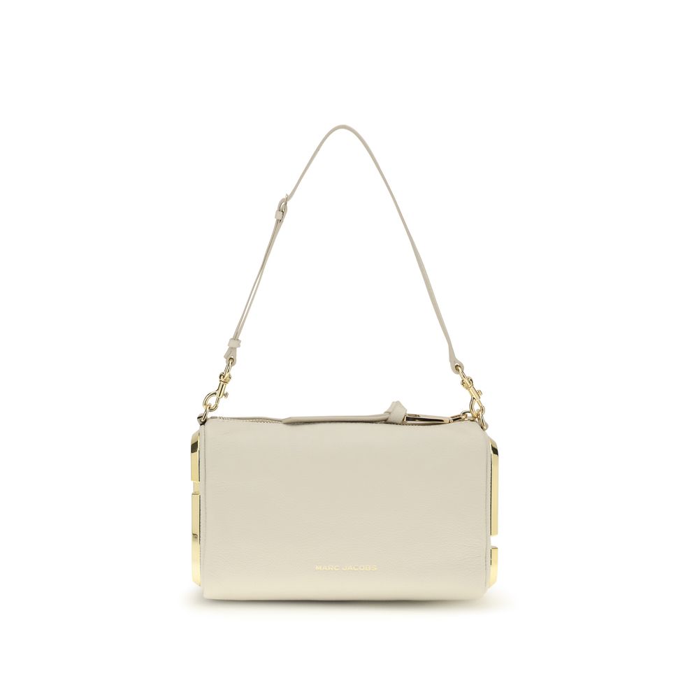 Beige Calf Leather Bos Taurus Shoulder Bag