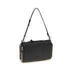 Black Calf Leather Bos Taurus Shoulder Bag