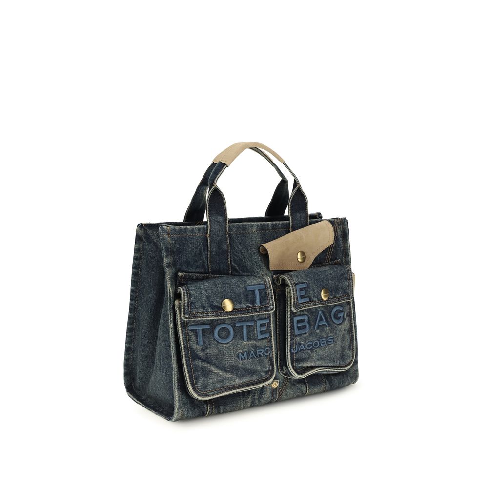 Blue Cotton Shoulder Bag