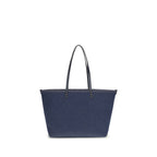 Blue Cotton Shoulder Bag
