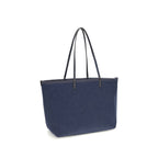 Blue Cotton Shoulder Bag