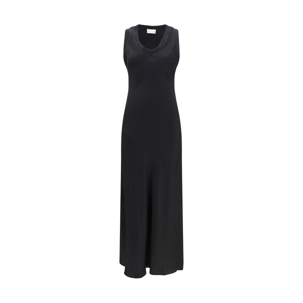 Black Viscose Casual Dress