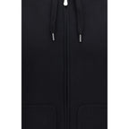 Black Cotton Sweatshirt