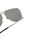 Silver Metal Sunglasses