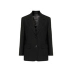 Black Virgin Wool Blazer