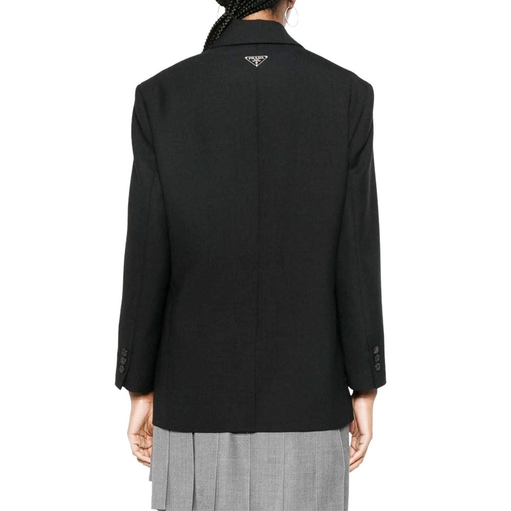 Black Virgin Wool Blazer