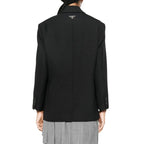 Black Virgin Wool Blazer