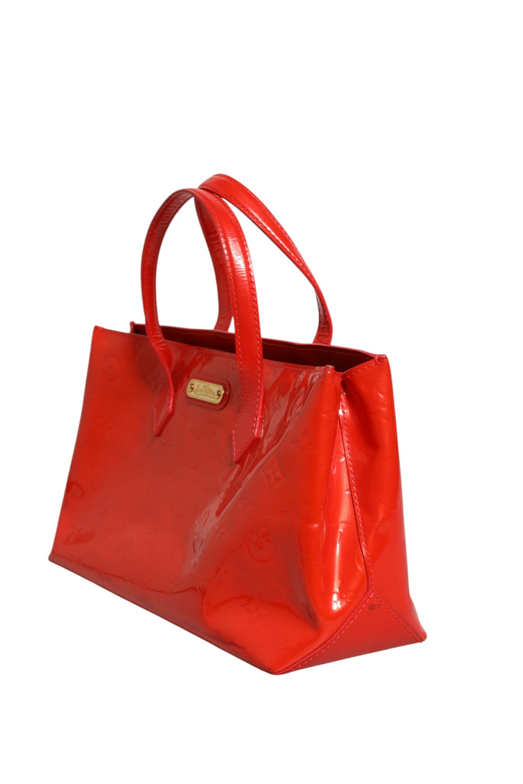 Red Monogram Vernis Wilshire PM